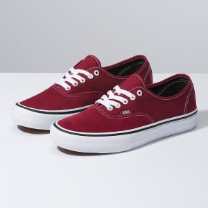 Vans Bayan Spor Ayakkabı Authentic Pro Kırmızı/Kraliyet Mavisi | 49953-712